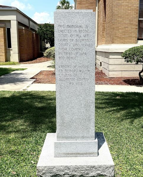 SUAWANNEE COUNTY VETERANS MEMORIAL