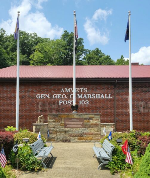GEORGE C. MARSHALL AMVETS POST 103 VETERANS MEMORIAL