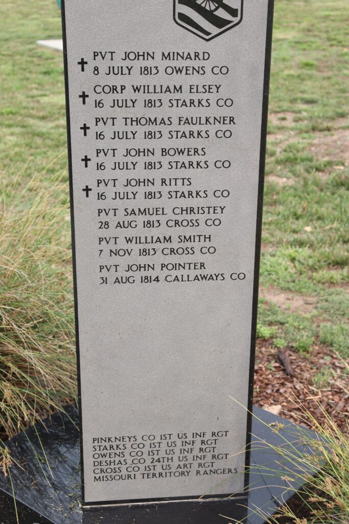 1812 BATTLEFIELD SITE MEMORIAL SIDE D