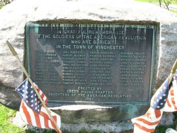 WINCHESTER REVOLUTIONARY WAR MEMORIAL