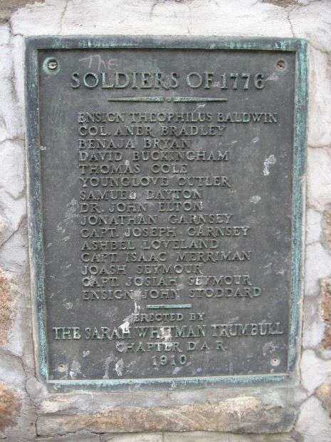 WATERTOWN SOLDIERS OF 1776 MEMORIAL PLAQUE