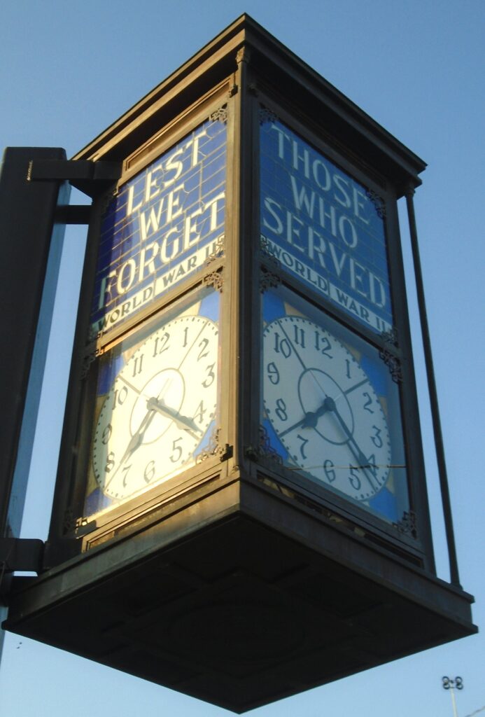 GRANVILLE VETERAN’S MEMORIAL CLOCK