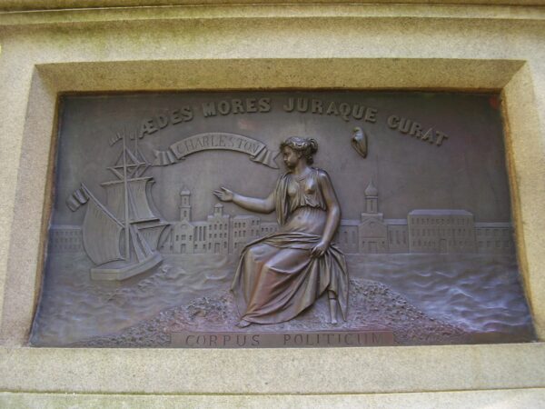 TO THE DEFENDERS OF FORT MOULTRIE WAR MEMORIAL PLAQUE H