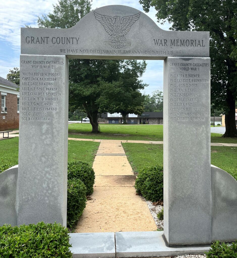 GRANT COUNTY WAR MEMORIAL