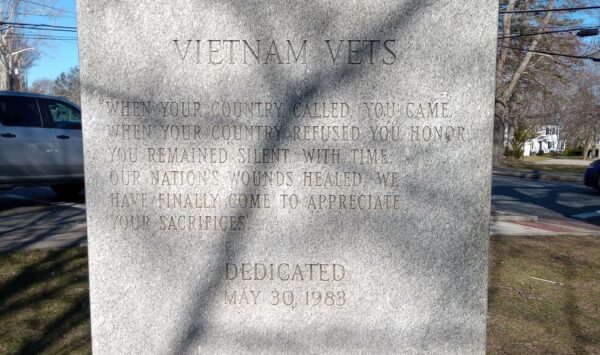 WESTFORD VIETNAM & KOREAN VETS MEMORIAL SIDE A