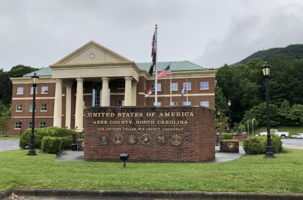 ASHE COUNTY ALL WARS VETERANS MEMORIAL FRONT