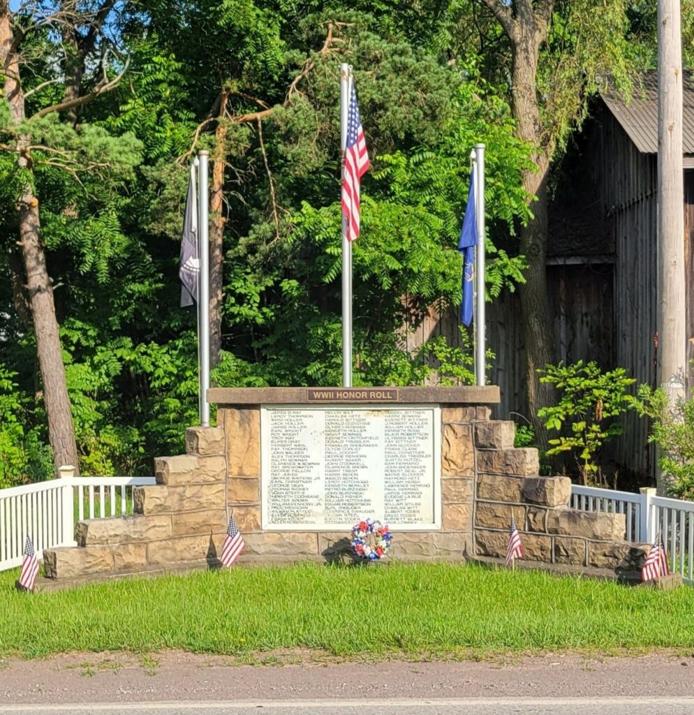 BOYNTON, PA WWII HONOR ROLL MEMORIAL