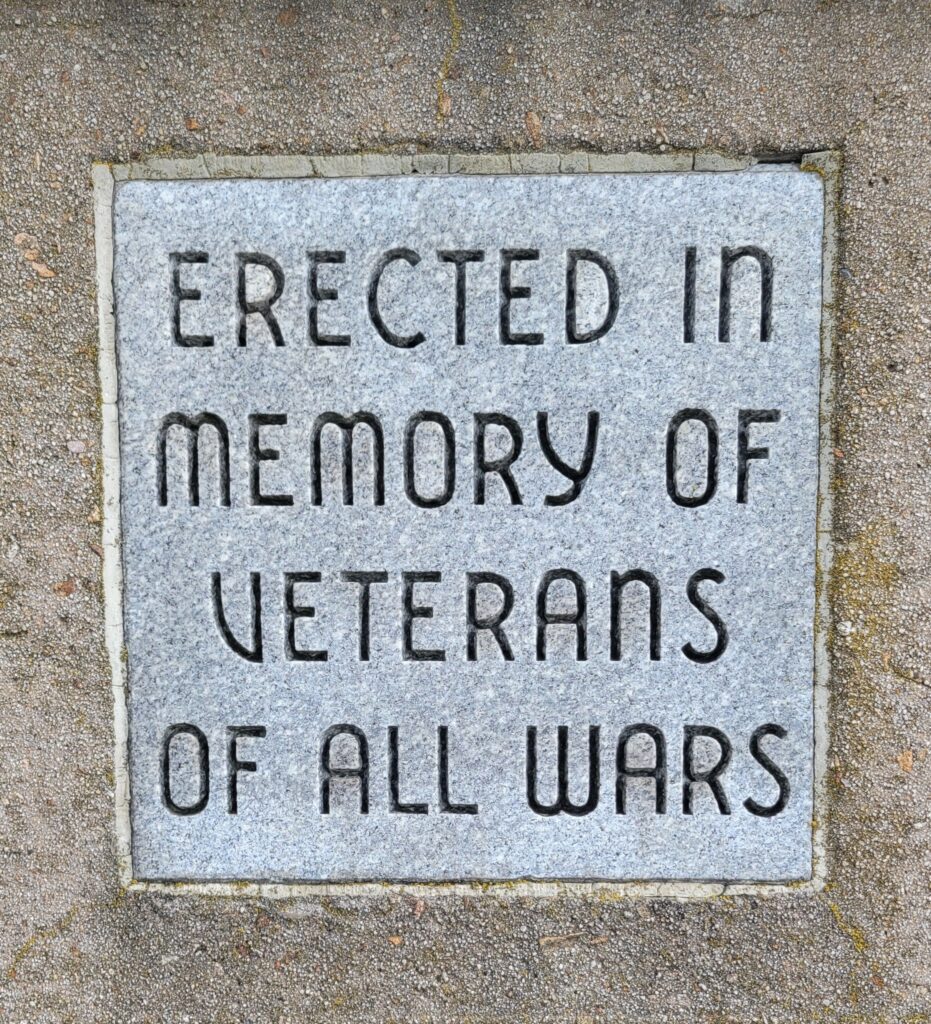 BERLIN, PA VETERANS OF ALL WARS MEMORIAL STONE