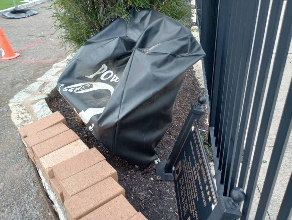 CHAIR OF HONOR POW WAR MEMORIAL