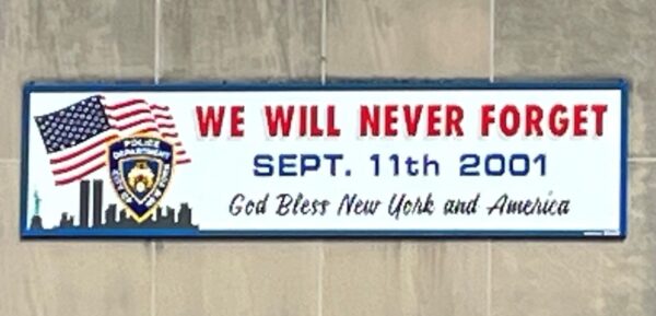 GREENWOOD HEIGHTS SEPT. 11TH 2001 MEMORIAL PLAQUE