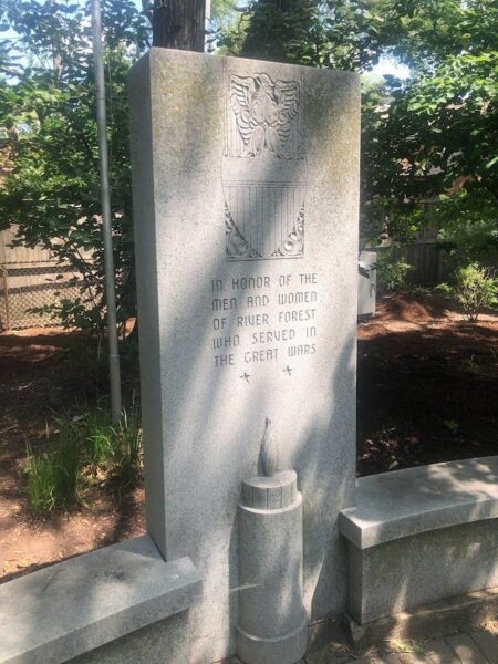 RIVER FOREST GREAT WARS MEMORIAL