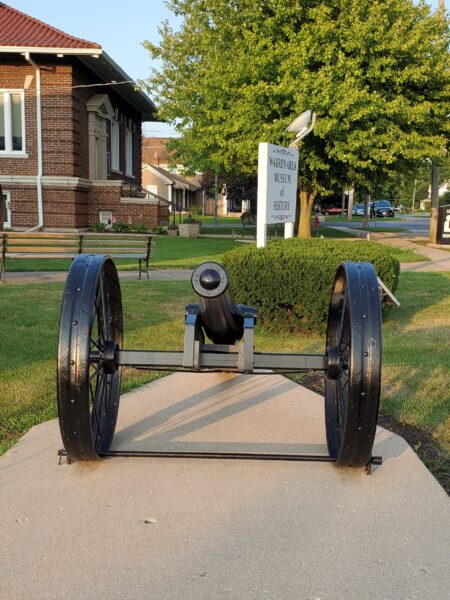 WARREN CIVIL WAR CANNON MEMORIAL