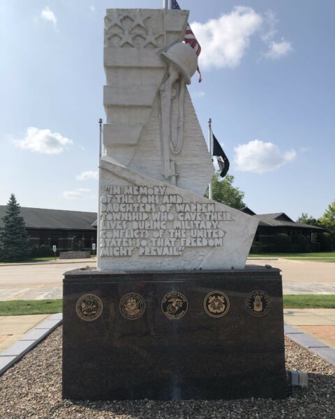 WARREN TOWNSHIP SUPREME SACRIFICE WAR MEMORIAL
