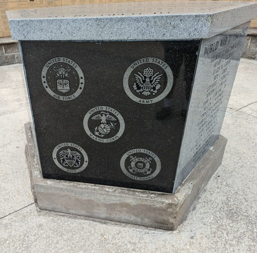 PIERRE PART ALL VETERANS MEMORIAL SIDE F