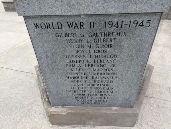 PIERRE PART ALL VETERANS MEMORIAL SIDE D