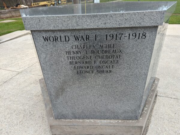 PIERRE PART ALL VETERANS MEMORIAL SIDE B