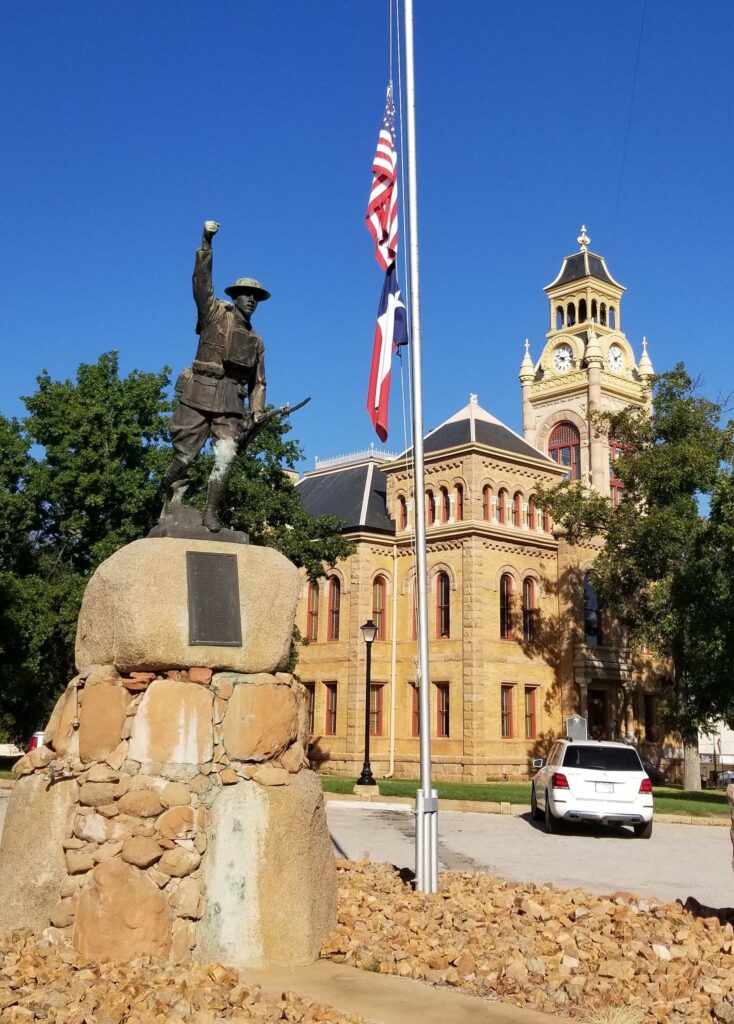 LLANO COUNTY WORLD WAR I SUPREME SACRIFICE MEMORIAL