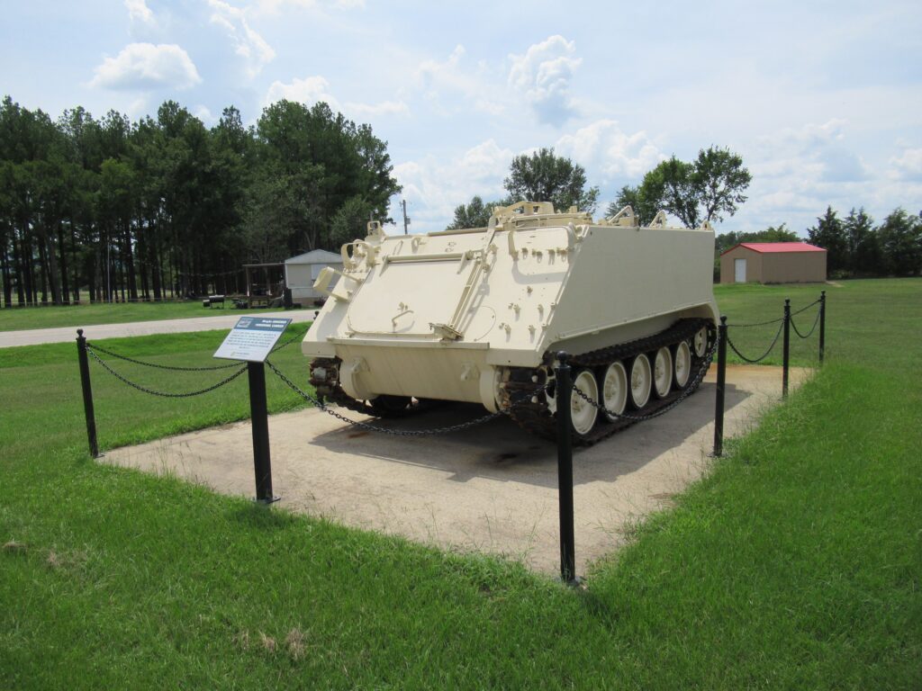 M113A2 ARMORED PERSONNEL CARRIER CHOCTAW NATION MEMORIAL