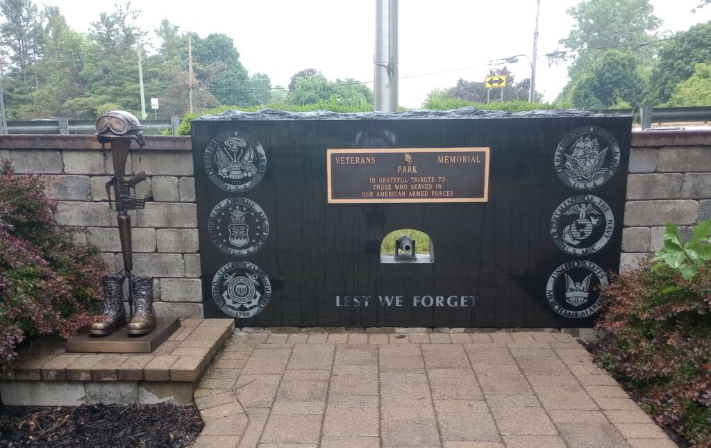 CHELSEA VETERANS MEMORIAL PARK STONE