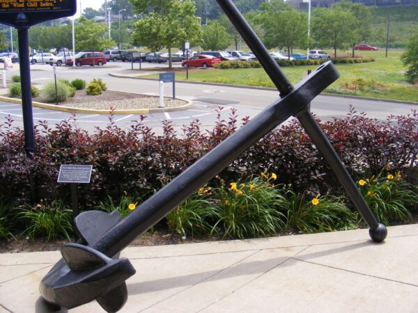 USS MICHIGAN ANCHOR MEMORIAL