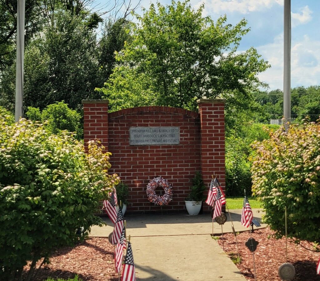 MOUNT BRADDOCK’S VETERANS MEMORIAL