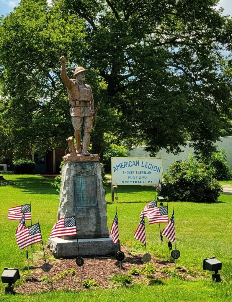 AMERICAN LEGION POST 240 WAR MEMORIAL