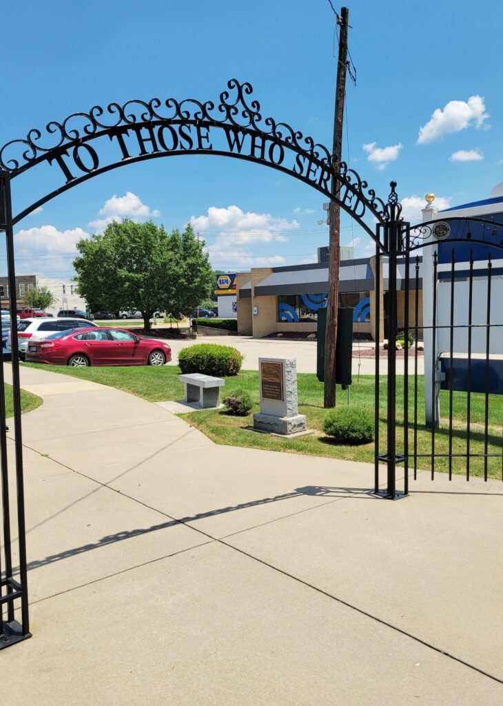 SCOTTDALE VETERANS MEMORIAL PARK ENTRANCE GATE