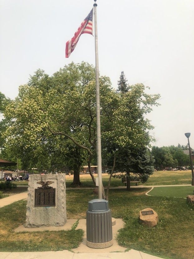 PFC ROBERT EMMETT MURPHY MEMORIAL FLAGPOLE
