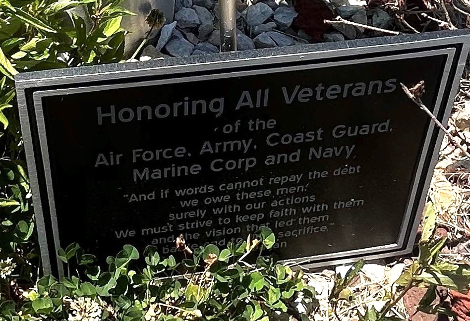 BRUSSELS, IL HONORING ALL VETERANS MEMORIAL PLAQUE