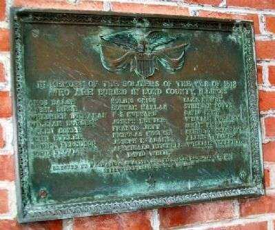 BOND COUNTY WAR OF 1812 MEMORIAL