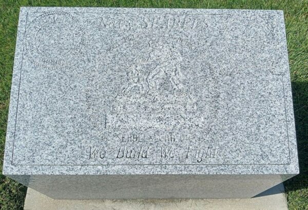 CAMP BUTLER NATIONAL CEMETERY NAVY SEABEES MEMORIAL