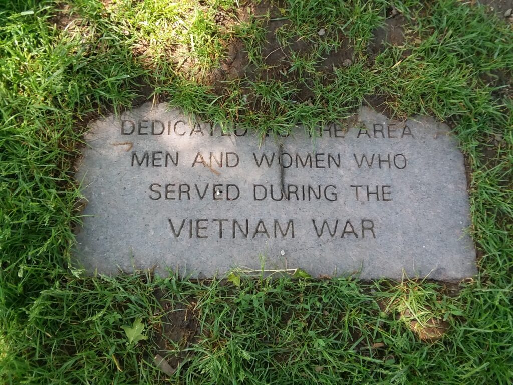 DELPHOS VIETNAM WAR MEMORIAL TREE STONE