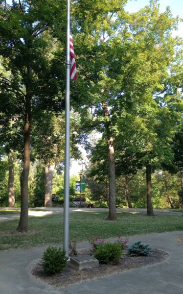 HANCOCKI COUNTY VETERANS MEMORIAL FLAGPOLE