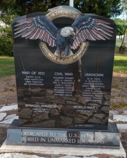 WESTSIDE CEMETERY WAR VETERANS MEMORIAL