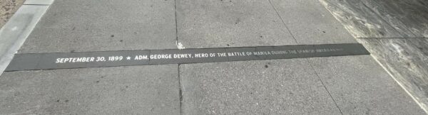 SEPTEMBER 30, 1899 SIDEWALK MEMORIAL