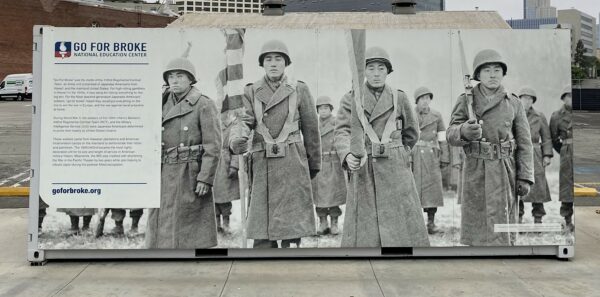 GO FOR BROKE WAR MEMORIAL PHOTO