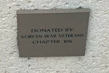 STUART, FL KOREAN WAR MEMORIAL LECTURN PLAQUE