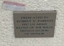 STUART, FL WORLD WAR II MEMORIAL LECTURN PLAQUE