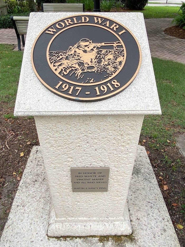STUART, FL WORLD WAR I MEMORIAL LECTURN