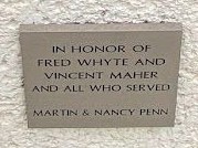 STUART, FL WORLD WAR I MEMORIAL LECTURN PLAQUE