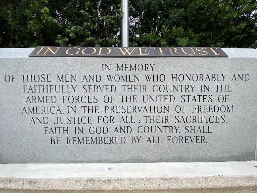 STUART, FL WAR MEMORIAL CENTER STONE