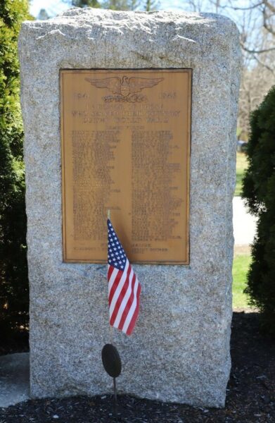 GREENLAND WORLD WAR II MEMORIAL PLAQUE