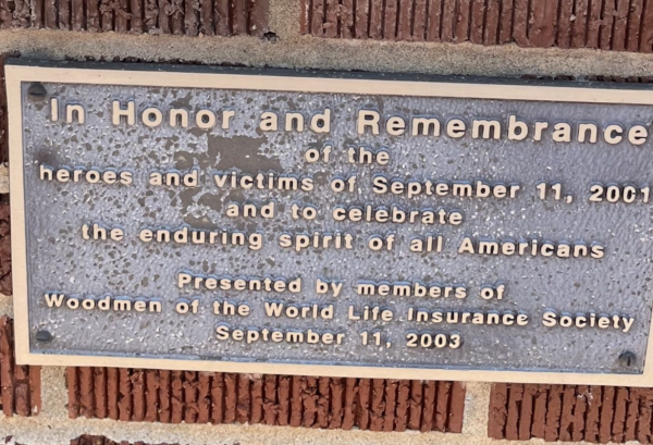 CRAIGHEAD COUNTY SEPTEMBER 11, 2001 MEMORIAL PLAQUE