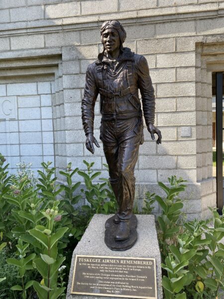 TUSKEGEE AIRMAN REMEMBERED WAR MEMORIAL