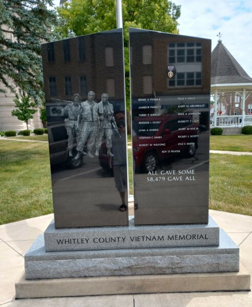 WHITLEY COUNTY VIETNAM, MEMORIAL FRONT
