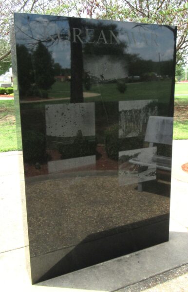 CHOCTAW NATION KOREAN WAR MEMORIAL BACK