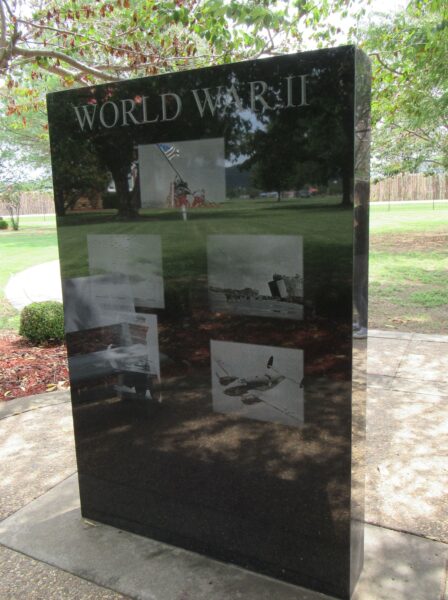 CHOCTAW NATION WORLD WAR II MEMORIAL BACK
