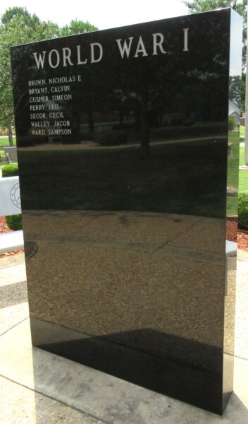 CHOCTAW NATION WORLD WAR I MEMORIAL FRONT