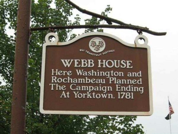 WEBB HOUSE WAR MEMORIAL MARKER
