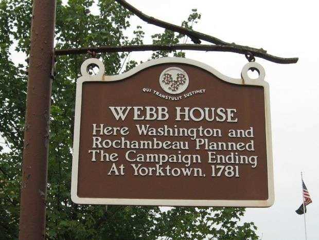 WEBB HOUSE WAR MEMORIAL MARKER